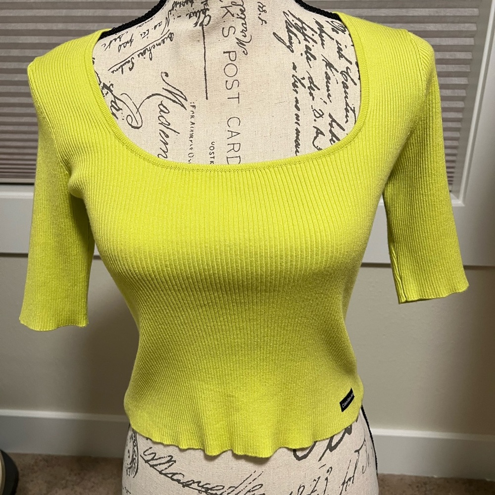 Calvin Klein cut out back